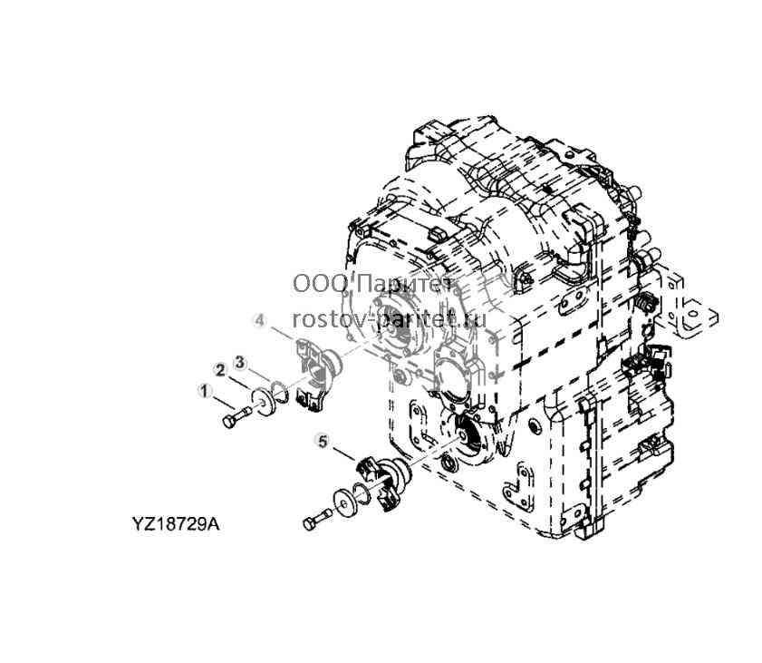 TRANSMISSION YOKE GROUP (INPUT) 